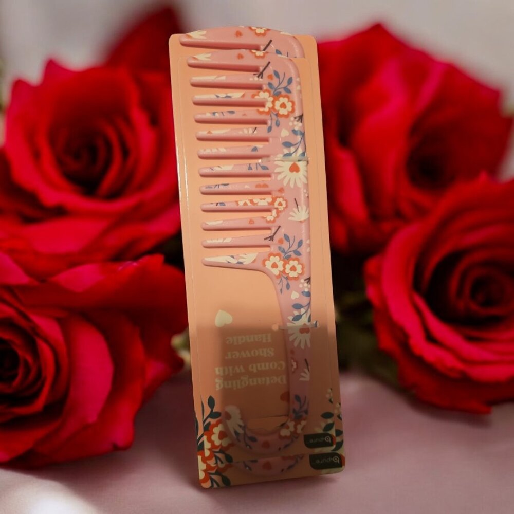 Hair Detangling Comb With Shower Handle